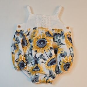 Tommy Bahama Floral Baby Outfit